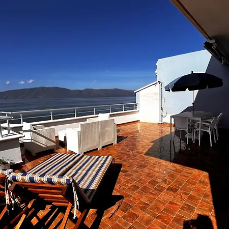 Sky & Sea Beachfront With Panoramic Terrace Vlorë